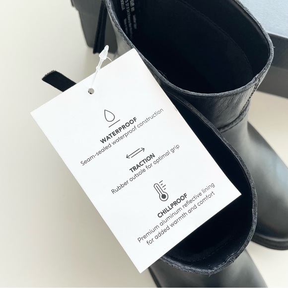 NWT Naturalizer Joelle Waterproof Leather Boots - Picture 3 of 5